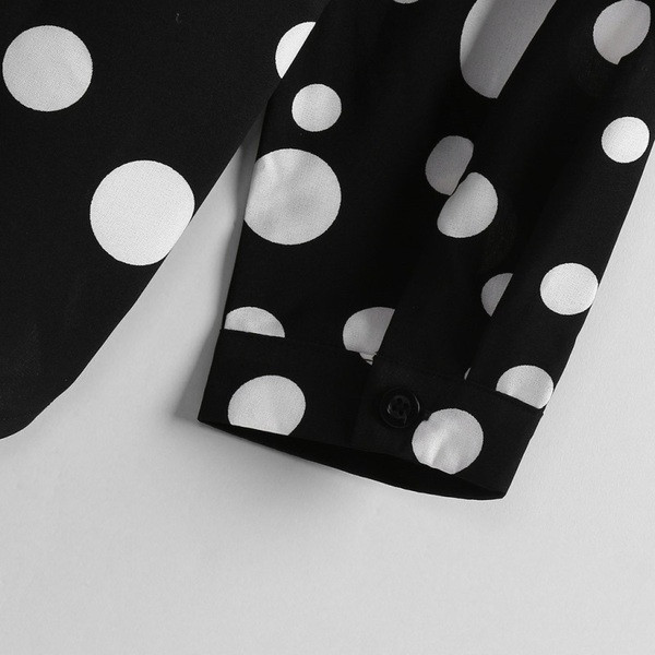 Moderna crna košulja s klasičnim ovratnikom