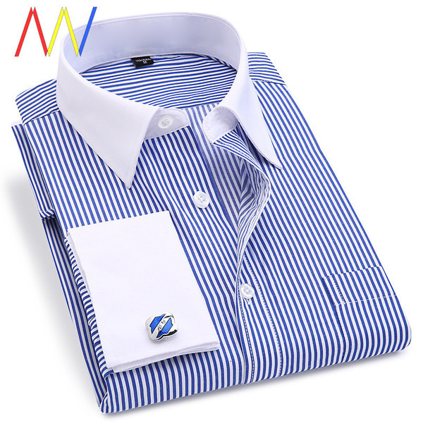 Moodne taskuga triibuline särk