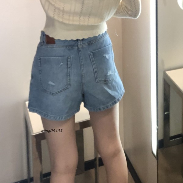 Moderna ženska suknja-hlače s transferom