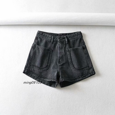 Új modell farmer rövidnadrág zsebekkel