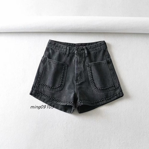 Új modell farmer rövidnadrág zsebekkel