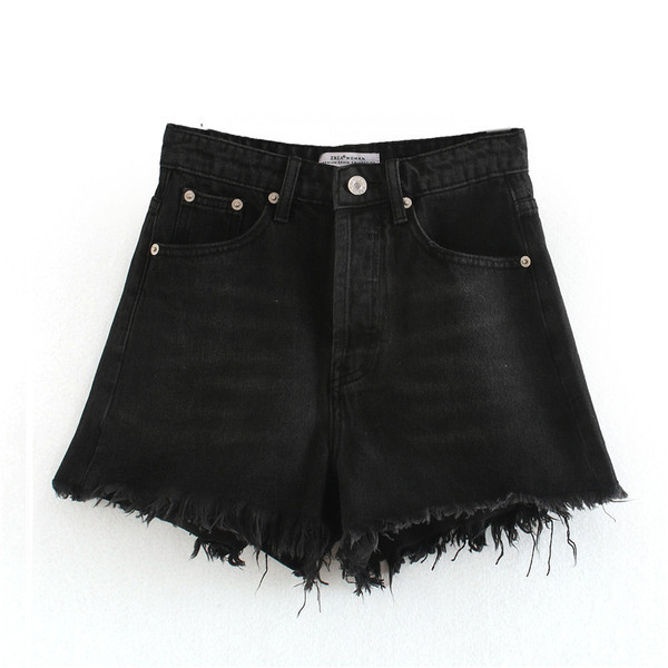 Új modell farmer rövidnadrág szakadt motívumokkal