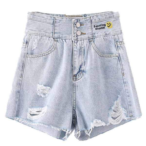 Női alkalmi farmer, szakadt motívumokkal