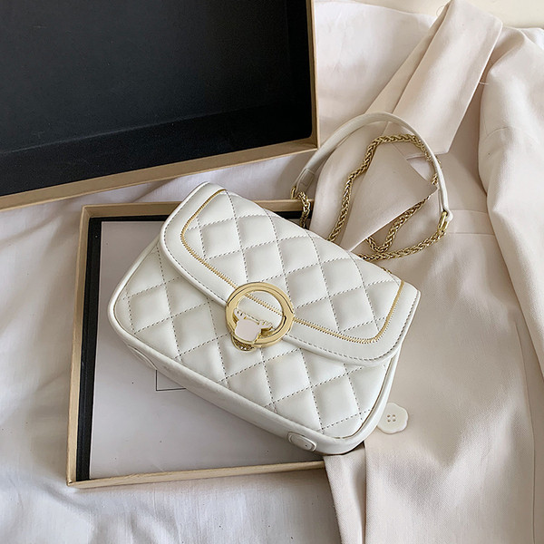 Moodne metallist kinnitusega naiste kott - ökonahk