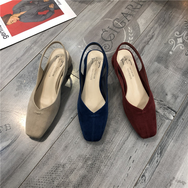 Naiste madala kontsaga öko seemisnahast sandaalid