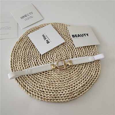 Modern női rugalmas öv fém rögzítéssel