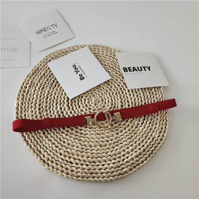 Modern női rugalmas öv fém rögzítéssel