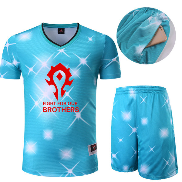 Krepšinio komanda - marškinėliai ir šortai iš greitai džiūstančio audinio