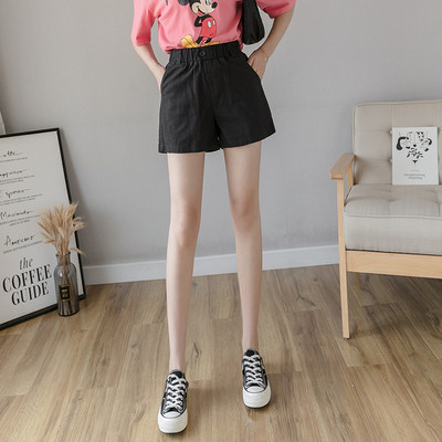 Alkalmi női nadrág zsebekkel - magas derék