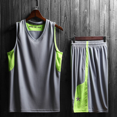 Vyriškas krepšinio komplektas iš šortų ir šortų