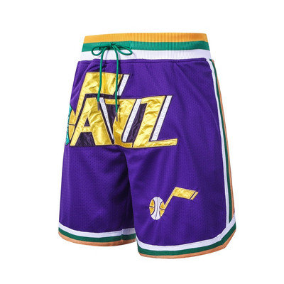 Vyriški trumpi sportiniai šortai su kaklaraiščiais ir užrašu tinkantys krepšiniui