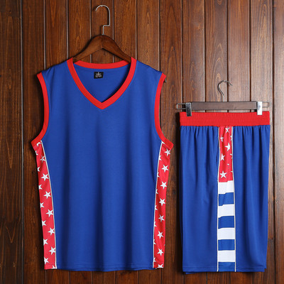 Gyorsan száradó anyagból készült férfi kosárlabda készlet