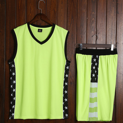 Gyorsan száradó anyagból készült férfi kosárlabda készlet