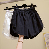 Sieviešu ikdienas šorti ar elastīgu jostasvietu