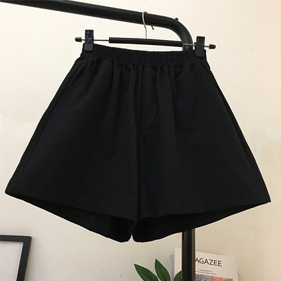 Női alkalmi rövidnadrág elasztikus derékkal, különböző színekben