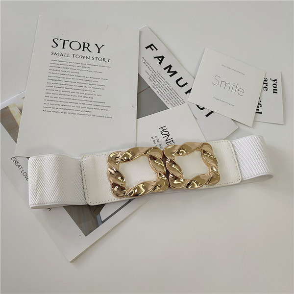 Metallelemendiga elastne vöö - sobib kleidile