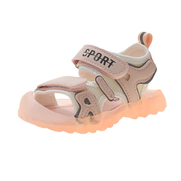 Alkalmi gyerekszandál matricákkal lányoknak és fiúknak egyaránt