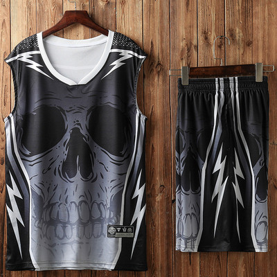 Krepšiniui tinkančių vyriškų šortų ir šortų komplektas