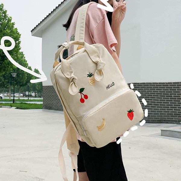 Gyermek hátizsák új modellje hímzéssel - diákok számára alkalmas