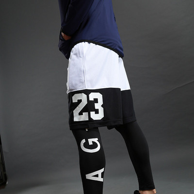 Vyriški sportiniai šortai, tinkantys fitnesui ir krepšiniui