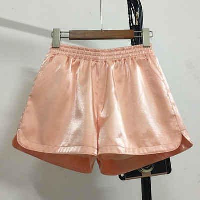 Női rövidnadrág elasztikus derékkal, különböző színekben