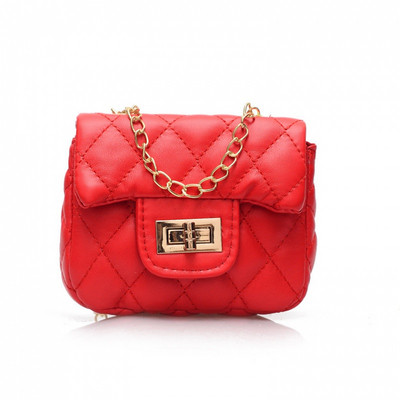 Μοντέρνα τσάντα ώμου από έκο δέρμα