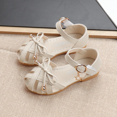 ÚJ modell gyerekszandál lányoknak matricával és nyakkendővel