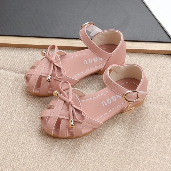 ÚJ modell gyerekszandál lányoknak matricával és nyakkendővel