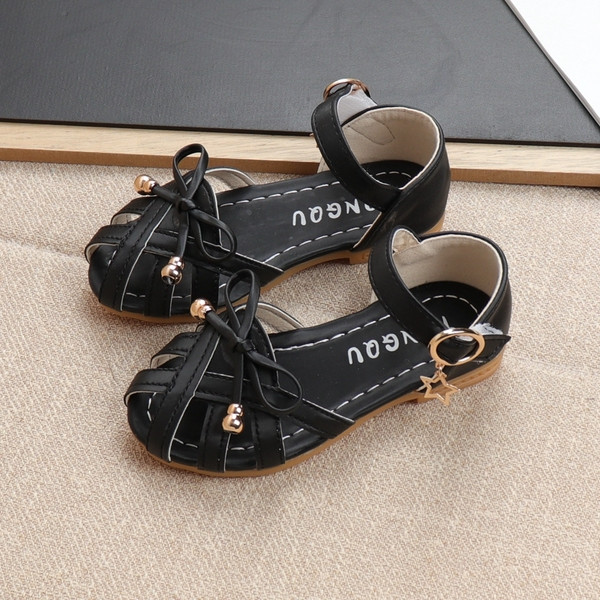 ÚJ modell gyerekszandál lányoknak matricával és nyakkendővel