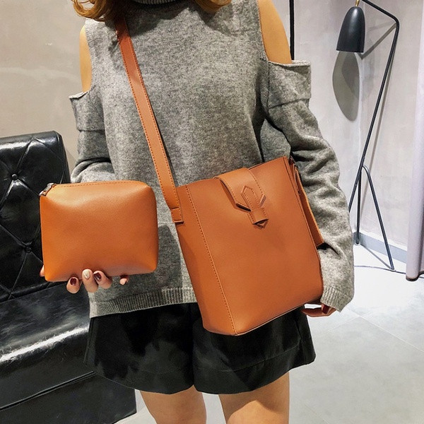 Έκο δερμάτινη γυναικεία τσάντα ώμου 