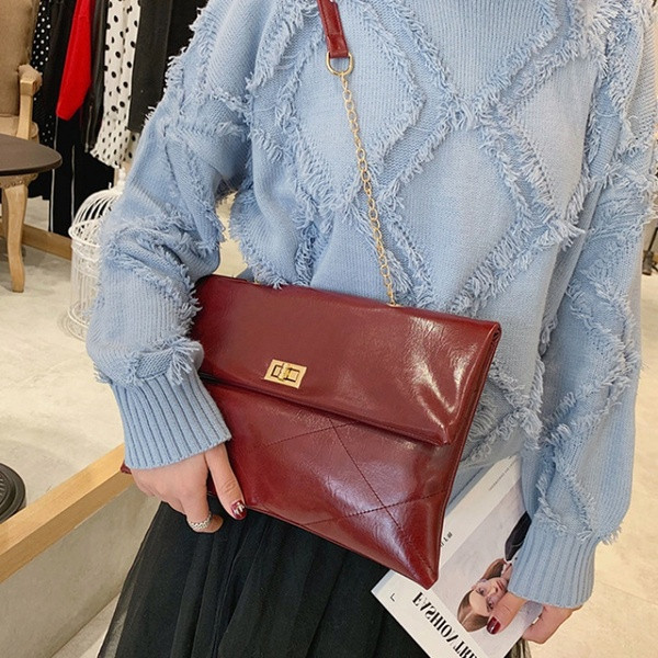 Öko-nahast väike naiste õlakott