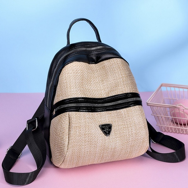 Új modell kis női hátizsák cipzárral