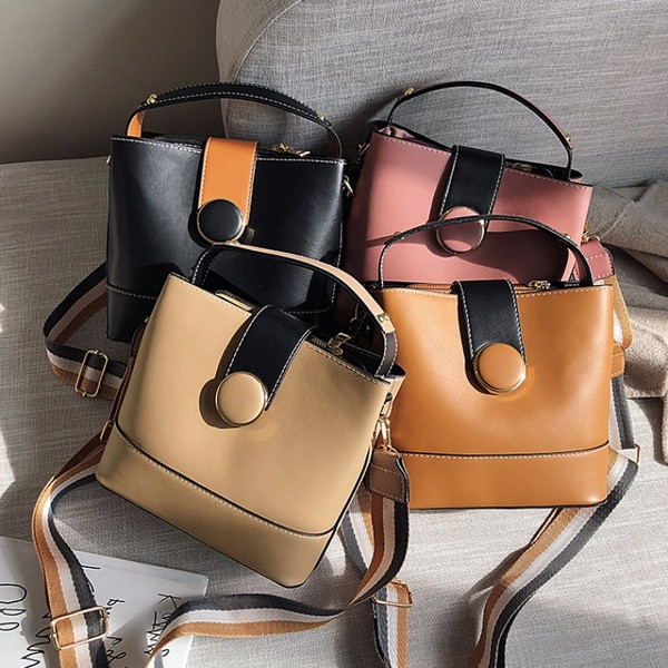 Νέο μοντέλο γυναικεία τσάντα μικρού μεγέθους από οικολογικό δέρμα για τον ώμο