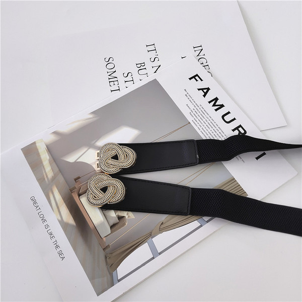 Ženski remen na metalno kopčanje - elastični