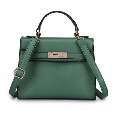 Öko bőrből készült női táska két füllel