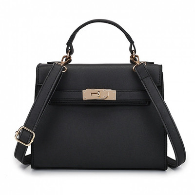 Öko bőrből készült női táska két füllel