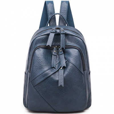 Uue mudeli kunstnahast lukuga naiste seljakott