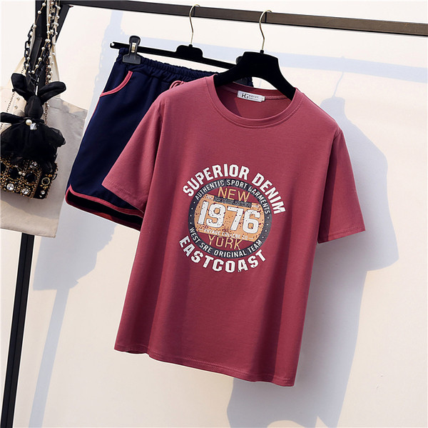 Naiste igapäevane komplekt kaheosalise trükiga