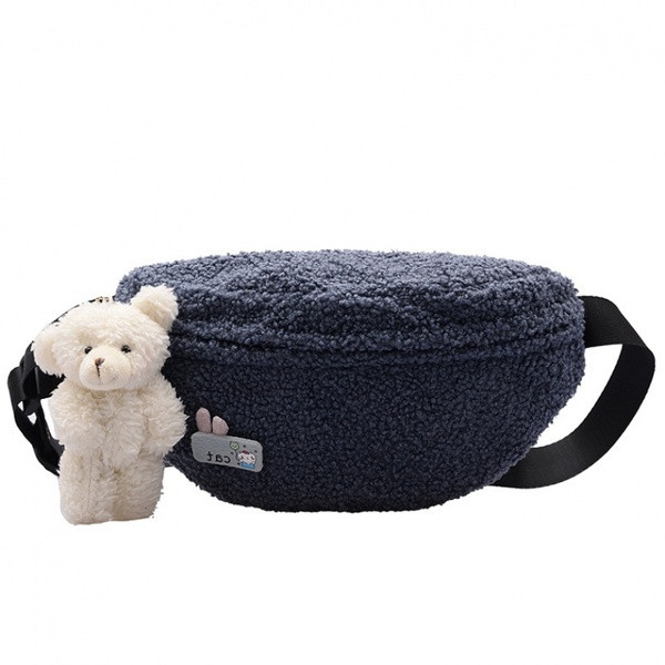 Új modell női puha táska derékra és vállra