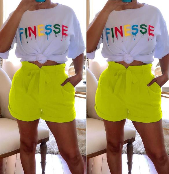 Női póló és rövidnadrág szett