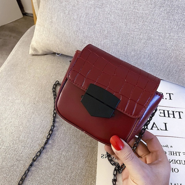 Moodne ökonahast metallketiga naistekott