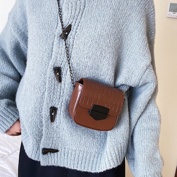 Moodne ökonahast metallketiga naistekott