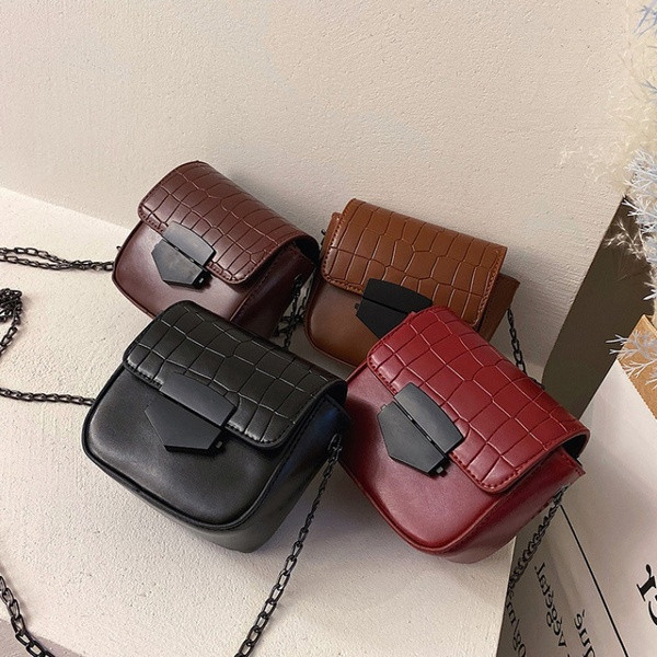 Moodne ökonahast metallketiga naistekott