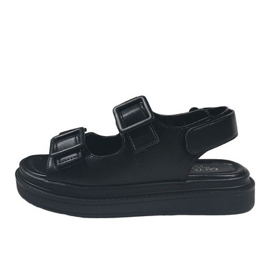 Alkalmi női szandál lapos talppal, három színben