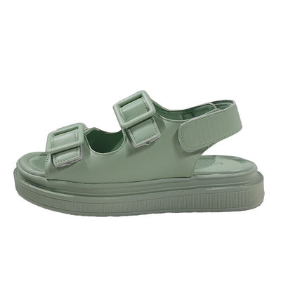 Alkalmi női szandál lapos talppal, három színben