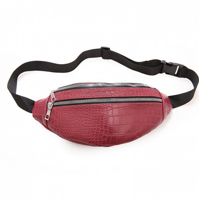 Novi model ženske torbe za struk i rame sa patentnim zatvaračima