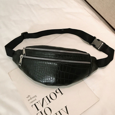 Novi model ženske torbe za struk i rame sa patentnim zatvaračima