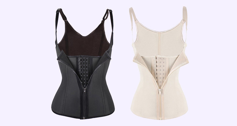 Moteriškas aptemptas korsetas su reguliuojamais petnešėlėmis