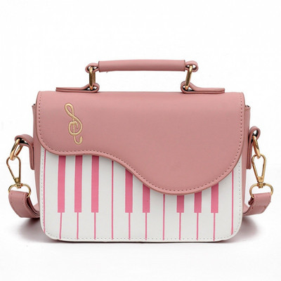 Γυναικεία τσάντα με μακριά λαβή και κέντημα