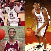 Krepšinio komanda su užrašu